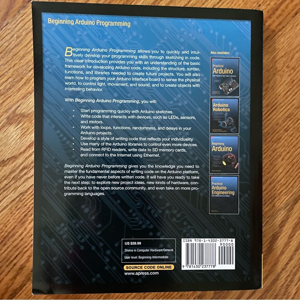 Arduino Books: Arduino Projects for Dummies, Beginning Arduino Programming, + - Picture 4 of 12